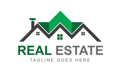 Real estate logo design template. Real estate. Property logo. Property logo templates.