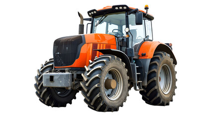 Obraz premium Beautiful agricultural tractor