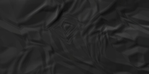 Black crumpled paper background texture pattern overlay. wrinkled high resolution arts craft and Seamless black crumpled paper.	
