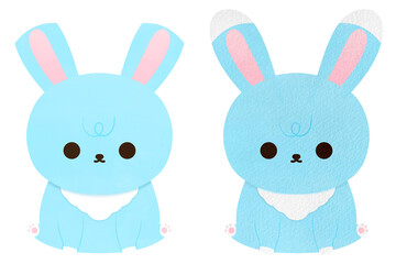 Cute Rabbit Cartoon illustration Cute Bunny Cartoon Farm Animal Cartoon Kawaii Rabbit Mascot Bunny Character 