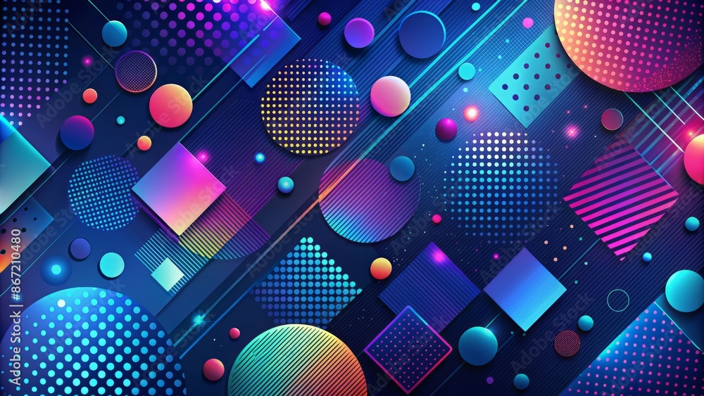 Poster 30 words or 130 characters for adobe stock title relate with image reference is :.abstract geometric