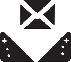 massage icon vector   style art  illustration, 