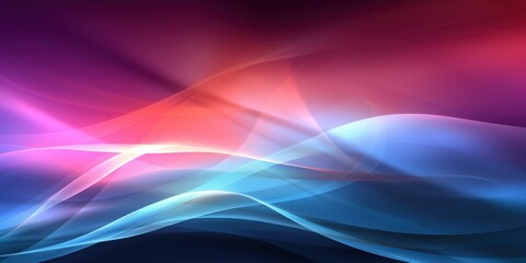 Fototapeta premium Abstract Colorful Swirling Waves