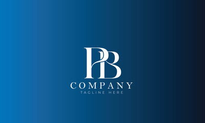 PB logo, Business logo, Gaming logo, Clothing logo, Letter logo