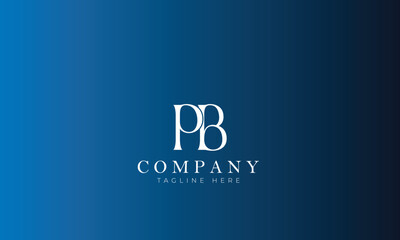 PB logo, Business logo, Gaming logo, Clothing logo, Letter logo