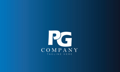 PG logo, Business logo, Gaming logo, Clothing logo, Letter logo