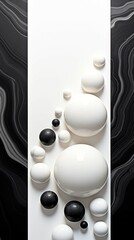 Marble Material Structure Background - Generative AI