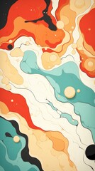 Marble Material Structure Background - Generative AI