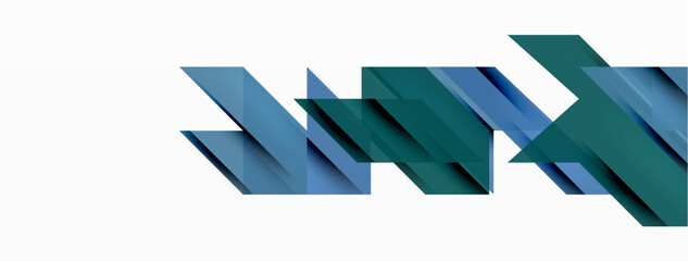 Speed and sport geometric background. Color lines dynamic template for wallpaper, banner, background or landing