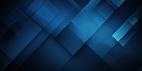 Abstract Geometric Blue Background