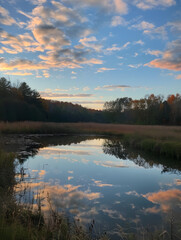 Fototapeta premium the vast sky and beautiful atmosphere