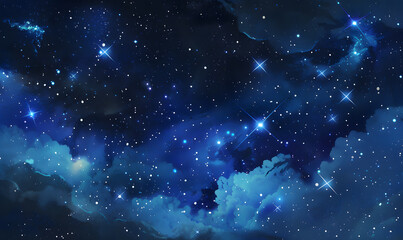 the vast sky and beautiful atmosphere