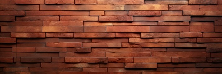 Obraz premium Brick Material Structure Background - Generative AI
