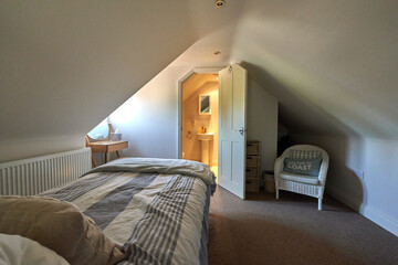 Modern design bathroom interior 