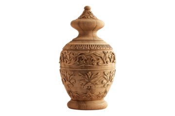 Silk road clay creation isolated on transparent background