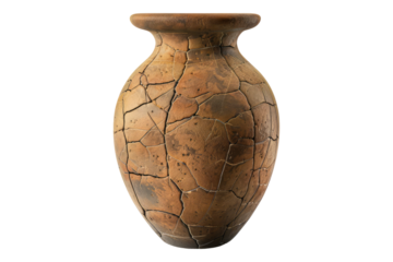 Silk road clay creation isolated on transparent background