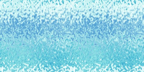 Gradient space dyed stripe with linen effect seamless textured border. Masculine blue white variegated striped print banner.