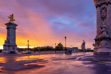 Fototapeta premium Pont Alexandre III