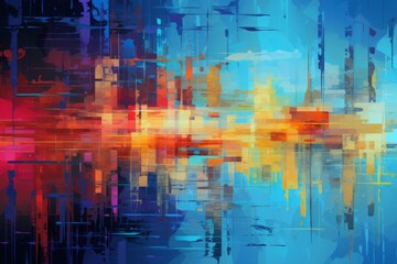 Abstract Art Material Structure Background - Generative AI