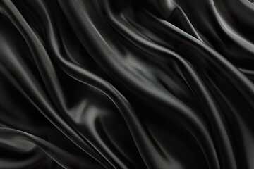 Black textures wallpaper, generative ai image.