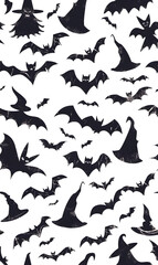 Naklejka premium wallpaper, tiles or carpet cartoon illustrator, seamless pattern.