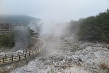 雲仙普賢岳の地獄