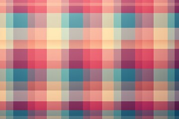 Plaid Material Structure Background - Generative AI