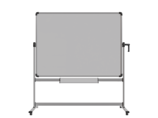 3d Render of whiteboard for mockup