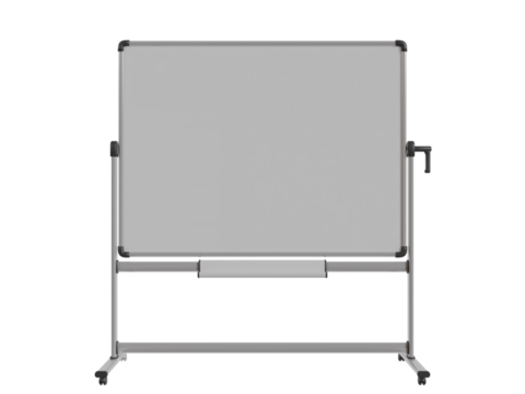 3d Render of whiteboard for mockup