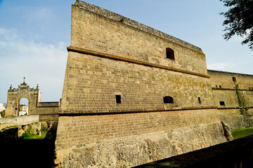 Castello e borgo di Copertino, Lecce,Puglia,Italia