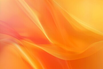 Beautiful abstract background in orange and yellow color gradient waves