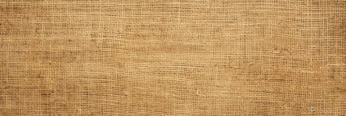 Burlap Material Structure Background - Generative AI