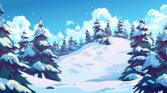 Cartoon Winter Landscape Images – Browse 401,604 Stock Photos, Vectors