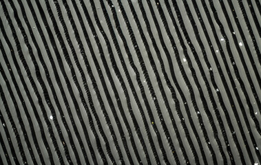 grooves on surface of gramophone vinyl record
