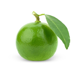 fresh lime isolated on transparent png