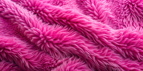 Fototapeta premium Fleece fabric texture, close-up and top view. 
