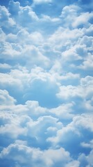 Clouds Material Structure Background - Generative AI