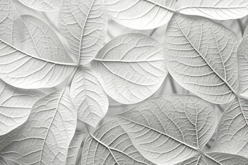 Obraz premium Leaves Material Structure Background - Generative AI