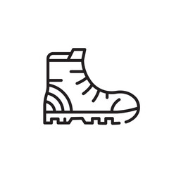 hiking boots icon 