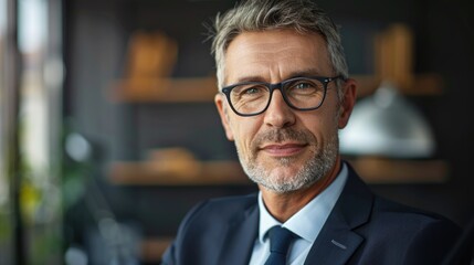 business businessman office mature middle aged meeting man portrait corporate manager black