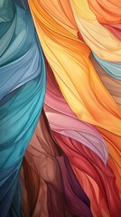 Fabric Textures Material Structure Background - Generative AI