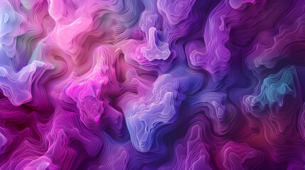 Obraz premium Abstract pink and purple wavy texture design