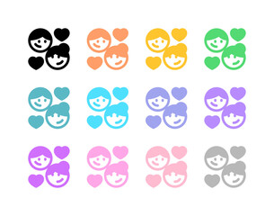 Editable romantic couple vector icon. Wedding, valentine, love, celebration. Part of a big icon set family. Perfect for web and app interfaces, presentations, infographics, etc