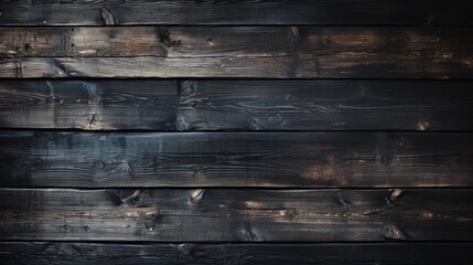 Obraz premium Old Dark Wooden Planks Texture as a Rustic Background