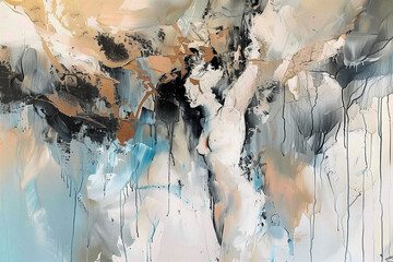 abstract impressionist paintings with soft pastel colors and bold brush strokes