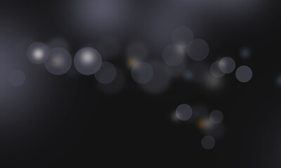  bokeh abstract black background