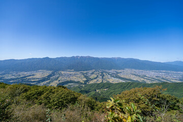 陣馬形山からの眺め