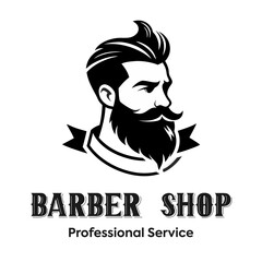 barbershop vector luxury desi...