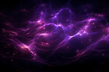 ASTRA: Moody Fractal Patterns in Purple and Blue