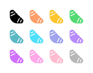 Editable croissant vector icon. Bakery, coffee shop, restaurant, drink, beverages. Part of a big icon set family. Perfect for web and app interfaces, presentations, infographics, etc